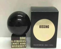 Hoogte -parfum voor vrouwen mannen geuren parfum volwassenen kussen EDT 100 ml goede geur spray kloon designer parfums frisse aangenaam 7829354