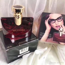 Highen Femmes Perfume de haute qualité Brand de parfum frais et durable Splendida Femme Perfume Edt100ml Fast Livrot 5524428