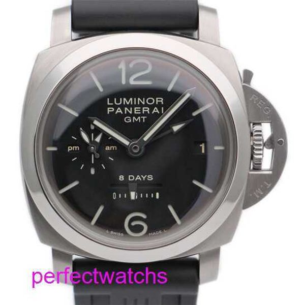 Highend Wrist Watch Panerai Luminor Series PAM 00233 Watch Manual Mechanical 44 Pain Horloge de montre pour hommes de calibre 44