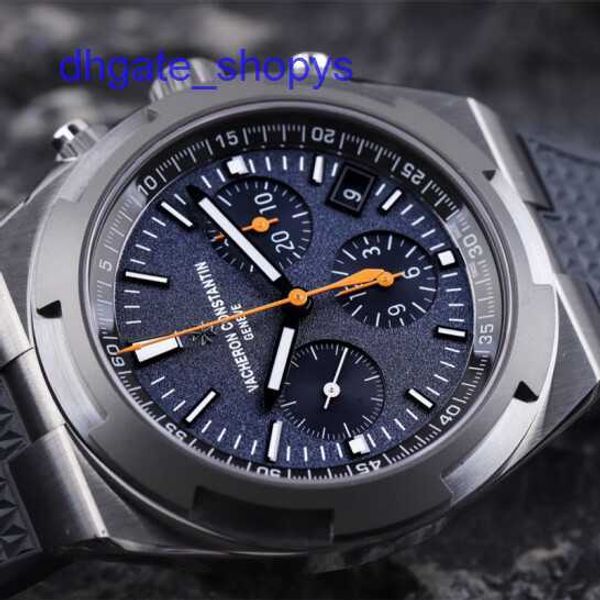 Relojes Overseas Series 5510V del diseñador V Constantin de la más alta calidad con un diámetro limitado de 42,5 mm en correas de reloj Mount Everest con tarjeta de seguridad