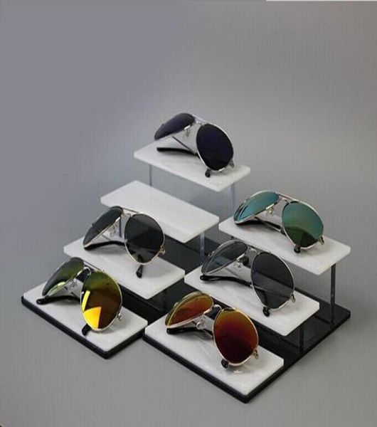 Highgarde Gafas acrílicas Gafas de sol soporte de gafas de lectura de lentes de visión nocturna exhibición de joyería cosmética exhibición 1502357