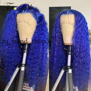 Peluca más destacada Cabello humano Ombre HD Peluca Cabello humano 360 Peluca frontal de ola profunda Brasil Wigs Curly For Women 46