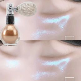 Highlighter Powder Spray High Gloss Glitter Powder Spray Shimmer Sparkle Powder Make -up Brightening Face Body Hoogtepunten Make -up