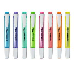 Highlighters Stabilo Swing Cool Bright Color Highlighter Pen Pocket Sized Marker Liner Spot Hoogte van het teken Office Fax School Copy F586 J230302