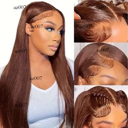 Highlights Light Ash Brown Blonde V Wigs ombre Human Hair Wave Wave Original Original Edition