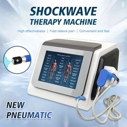 Zeer effectieve shockwave-therapiemachine voor pijnverlichting, spierpijnverlichting, vetvermindering, lichaamspositionering, dunner wordend massage, draagbaar apparaat