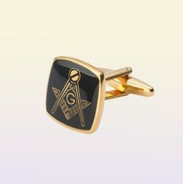 Gematinles de cobre de alta calidad Menic Masonic Mas039s Accesorios diarios Accesorios Regalos de camisa francesa Li7725416