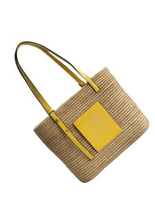 Designer de haute qualité les sacs fourre-tout sacs à bandoulière en paille dame grande capacité busket sac à main décontracté été tissage sacs de plage sac à main femmes 3 couleurs