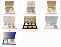 Palettes de surhmonte de moments de maquillage de haute qualité Super Beauty 4 6 couleurs 9 styles Palette 2544252