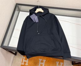Hoge kwaliteit heren Casual hoodie comfortabele stretch katoen Europeaan maat luxe ontwerper hoodie