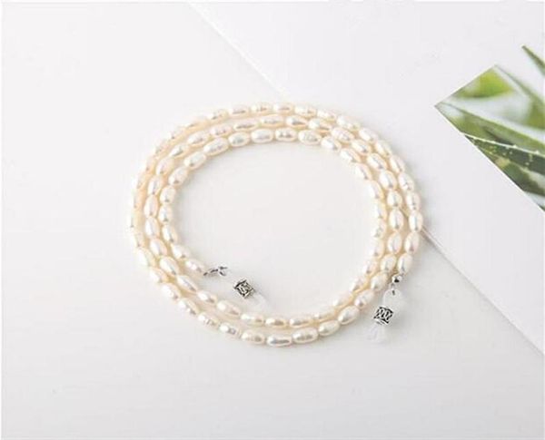 Lunets purs-pearls de haute qualité High-Quality Chaîne de sangle Silicagel Loop Eyeglass de lecture Glass Antislip Lonyard Case Case Party JE1457244