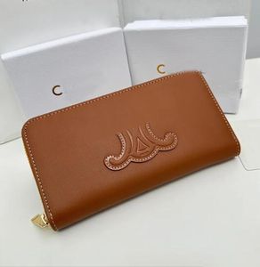 Femmes de haute qualité de porte-monnaie Zippy avec boîte d'origine sac à poussière créateur de mode portefeuilles en cuir de luxe hommes porte-carte porte-monnaie