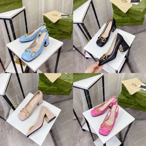 Sandalias de tacón alto, novedad de verano, zapatos de tacón alto de 7,5 CM para mujer, zapatos de diseñador, zapatos con talón descubierto bordado de letras