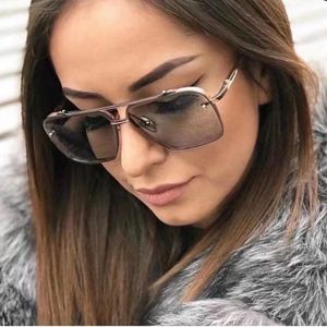 Hight Kwaliteit Mach Zonnebril Voor Mannen Vrouwen Piloot Zonnebril Glasframe Square Sunglasse Lens Coating Blue Film UV Rijden Man Brillen Designer Woman Sunglasses