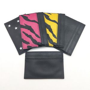Haute qualité hommes femmes porte-cartes de crédit en cuir véritable hommes Mini porte-carte bancaire petit mince portefeuille souple en cuir véritable avec Bo290C