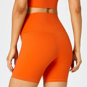 HOGE TAILLE KORT Favoriete korte effen naadloze shorts Dames Zachte traininglegging Fitnessoutfits Yogabroek Gymkleding Fietsbroek 240106