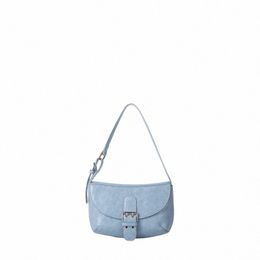 Hihg Qualité Vintage Châssis Aisselles Sac De Luxe Fi Petit Sac À Bandoulière Designer Polyvalent Simple Sacs À Main Femmes Nouveau Cuir j5S0 #