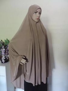 Hijaabs H009 Big Size XXL 120*110cm Moslim Bid Hijab Amira pull op Sjaal hoofddoek islamitische sjaals lange top cover Tulband Caps Motorkap 230609