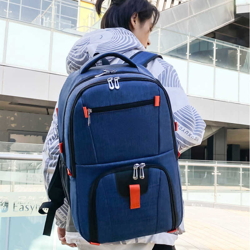 Hiking Bags Lovers Backpack Travel Foreign Trade 2022 New Men and Women Backpack Casual Fashion Student Backpack Computer Bag L221014