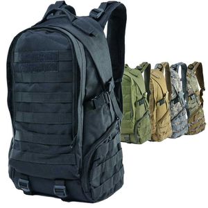 Bolsas de senderismo hombres Mochila de supervivencia al aire libre Mochila de senderismo 900D Sport Sport Sport Shoulder Bag Tactical Hunting Mochila 27L L221014