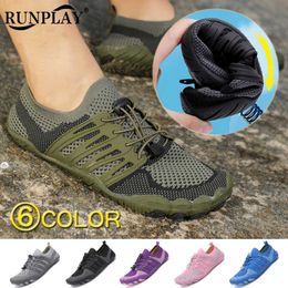 Wandelschoenen Heren Waterschoenen Dames Upstream Barefoot Aqua Sports Shoes Quick Dry Beach Swim Sandalen Five Fingers Surf Wading Hiking Sneakers HKD230706