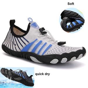 Chaussures de randonnée Sports de plein air chaussures d'eau hommes 2022 été Aqua chaussures pour hommes plage baskets pieds nus chaussures pour femmes natation Wading chaussette chaussures HKD230706