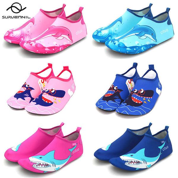 Chaussures de randonnée Pantoufles Enfant Chaussures de Bain Eau Enfants Respirant Séchage Rapide Mer Baskets pour Enfants Chaussures de Natation Filles Garçons Chaussette pour Plage HKD230706