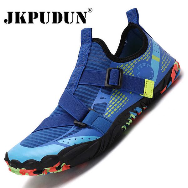 Chaussures de randonnée été hommes Aqua baskets natation Wading chaussures pieds nus hommes mer plage surf chaussures de sports nautiques hommes chaussures de sport pantoufles HKD230706