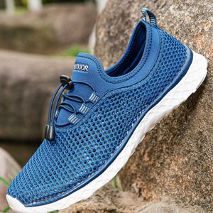 Chaussures De Randonnée Été En Plein Air Hommes Aqua Chaussures Confort Respirant Trekking Baskets À Séchage Rapide Résistant Couple Sport Chaussures Mode All-match HKD230706