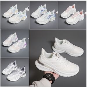 Wandelen Nieuwe Mannen Vrouwen Running Platte Schoenen Zachte Zool Mode Wit Zwart Roze Bule Comfortabele Sport Z144 GAI 36483