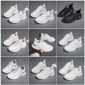 Randonnée Nouvelles femmes chaussures hommes courent chaussures plates selles douces mode blanc noir rose rose bule confortable sport z12 gai 675 934