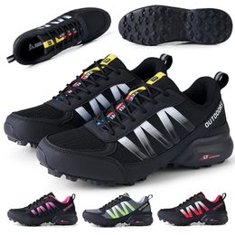 Wandelschoenen Ademend mannen Women Adventure Shoe Outdoor paar Cross-Country Shoes Mountain Cycling Sports schoenen 240313