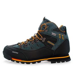 Wandelschoenen Men Mountain Climbing Trekking Laarzen Topkwaliteit Outdoor Fashion Casual Snow Boots 240508