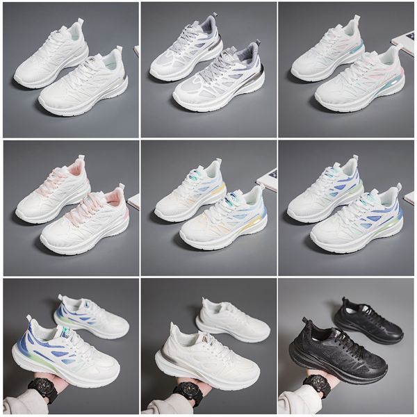 Zapatos de senderismo hombres Nuevos zapatos planos de mujeres suaves moda blanca rosa negro bule cómodo sports z27 gai 273 wo