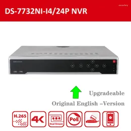 Hikvision English Version Network Enregistreur vidéo pour la caméra IP 32ch 24 Poe NVR 4 SATA DS-7732NI-I4 / 24P PLIG PLAY H.265 H.264