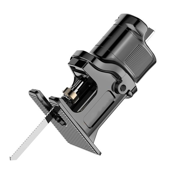 Hilixun Portable Adaptateur de scie alternative, perceuse électrique à la scie électrique pour outil de coupe en métal avec une lame de scie
