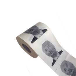 Hillary Clinton, Donald Trump, Barack Obama, papel higiénico, novedad, divertido papel higiénico, regalo de mordaza, 150 unidades