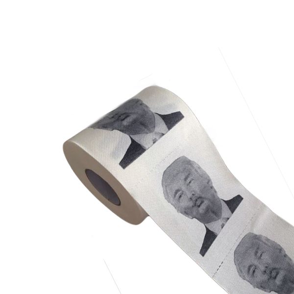 Hillary Clinton Donald Trump Barack Obama Papier Toilette - Nouveauté Drôle Papier Toilette Gag Cadeau 150pcs