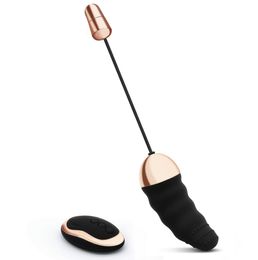 HIMALL vibrateur télécommandé sans fil jouet sexuel adulte puissant balle Vbrating oeuf produit pour femmes Kegel Ball Massage érotique9310319