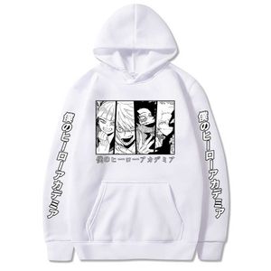 Himiko Toga en Dabi My Hero Academia Anime Mannen Vrouwen Hoodies Winter Lange Mouw Manga Harajuku Fashion Casual Hooded Sweatshirt Y0804