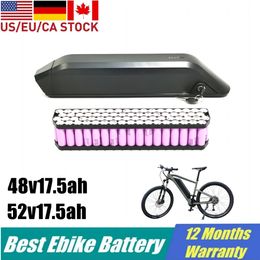 Himiway Electric Bicycle Battery 48V 17.5Ah REENTIE KIRIN BATTERING 52V Side release Batterijen Pack voor 750W 1000 W met Charger Suit Magicycle Ebike