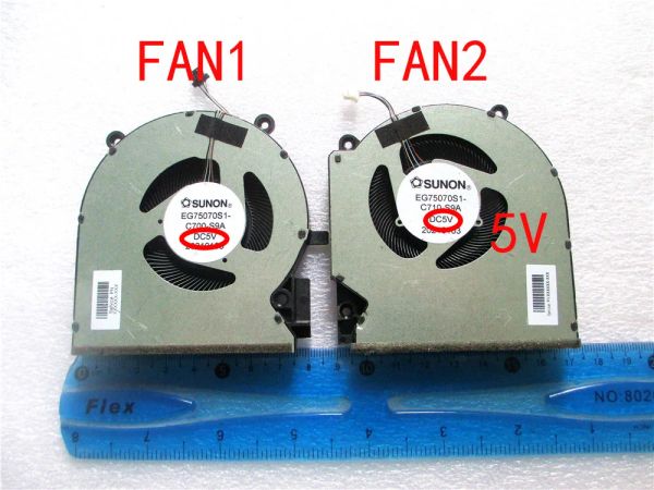 HINGES FAN POUR HP OMEN 7 VICTUS 16E 16E0011NS M75720001 M75722001 M75727001 TPNQ263 16D EG75070S1C700S9A EG75070S1C710S9A