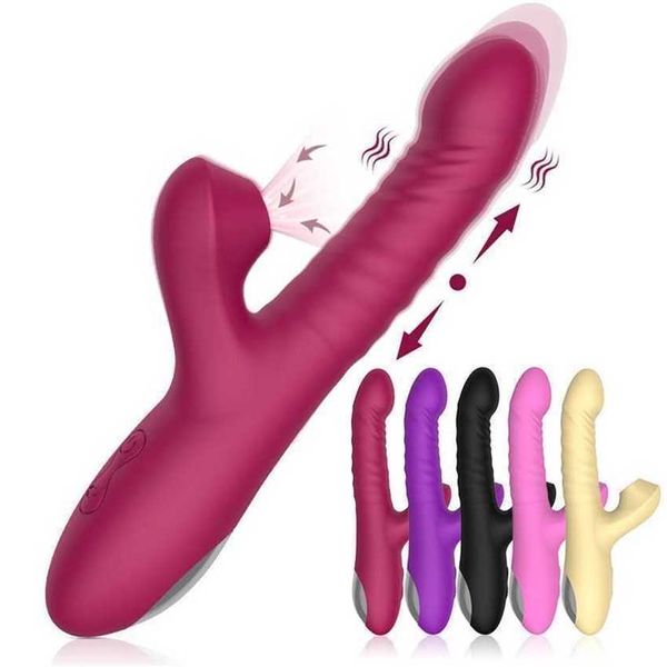 Hip Adult Sexual Products Appareils femelles Masturateurs vibrant des bâtons de massage télescopique Sticks Sex Toys 231129