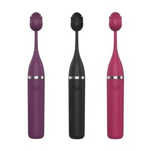 Fournitures adultes de la hanche Chargement du point en g vibration femelle Ares miel haricot massage Stick 231129