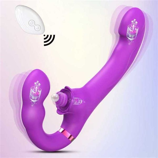 Vibrateur de masturbateur féminin femelle flirter flirter la poussée de massage orgasmique bâton adulte sex-jouet sexuel 231129