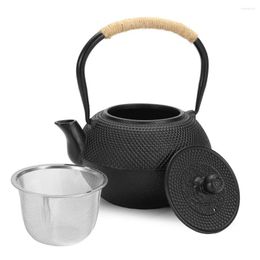 Heupkolven 1200 ml Vintage Japanse stijl gietijzeren ketel theepot thee potzeef