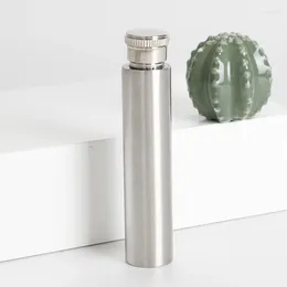 Hip Flasks 1 stücke 30 ml Tragbare Polierte Wein Flasche Rohr Topf Für Camping Edelstahl Whisky Kolben Zubehör