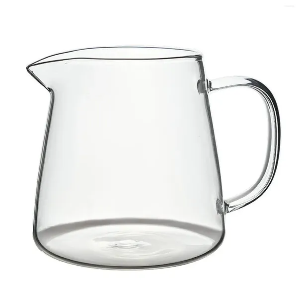 Frascos de cadera, tetera de cristal de 500ml, tetera floreciente, hervidor de oficina transparente multifuncional, fabricante de cocina para jugo de flores, regalos para hombres