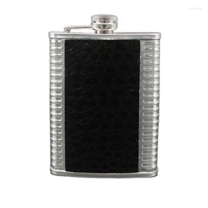 Heupflessen 6 oz 7 oz 8 oz Vierkante Whisky Kolf Draagbare Alcohol Wodka Wijn Pot Pocket Drinkfles Roestvrij staal Drinkware