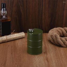Flacons de hanche 750 ml flacon d'alcool en acier inoxydable Mini bouteille de Vodka cylindrique Portable pour voyage Camping en plein air cadeau pour hommes